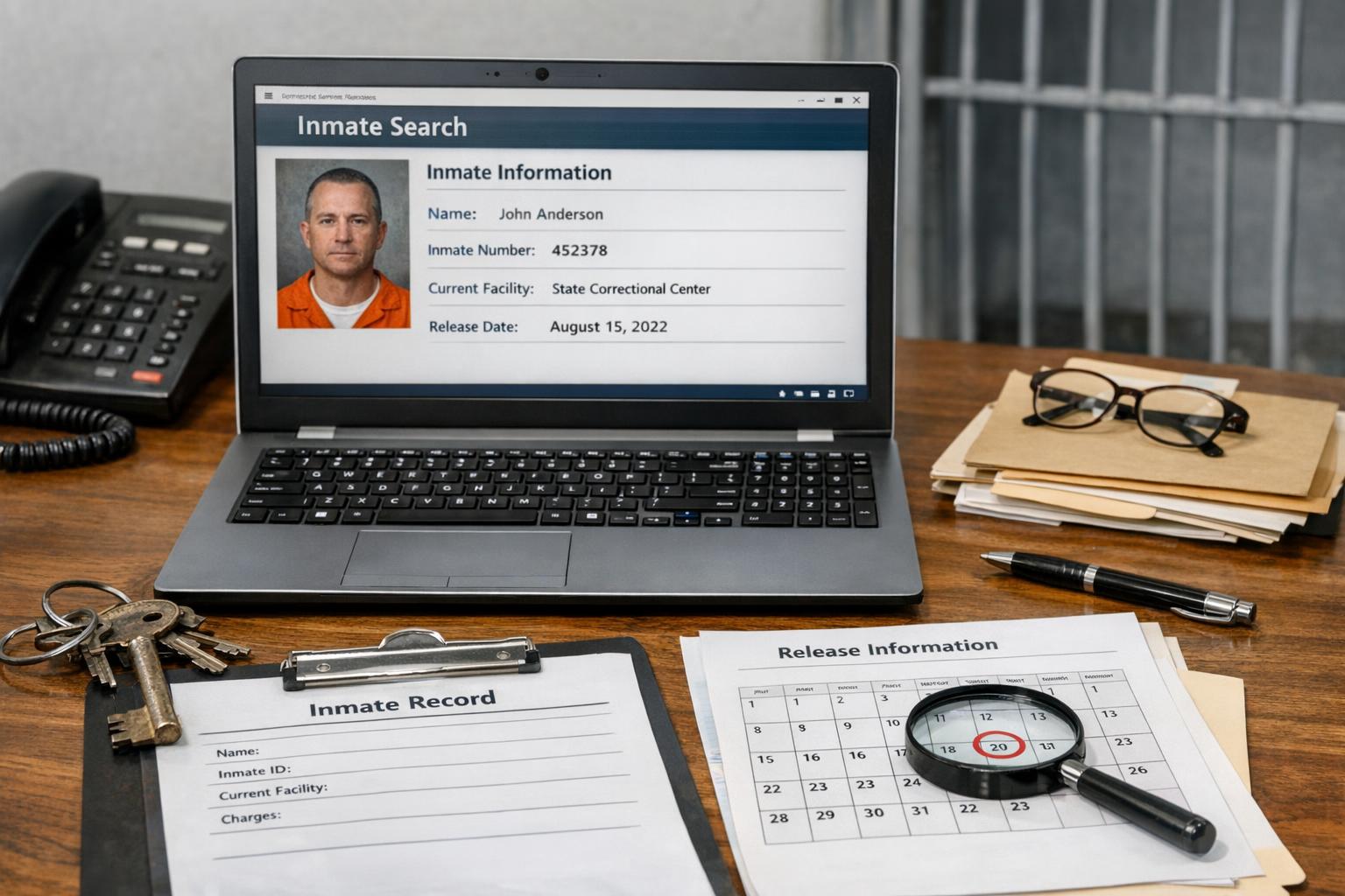 how to find an inmate release date