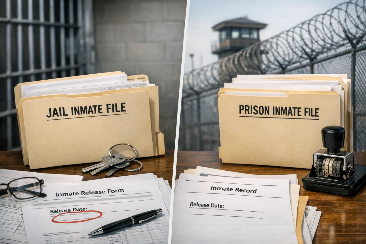 Jail Release Date Vs Prison Release Date: Inmate Records Guide