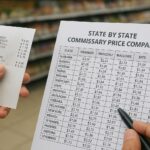 state-by-state commissary price comparison