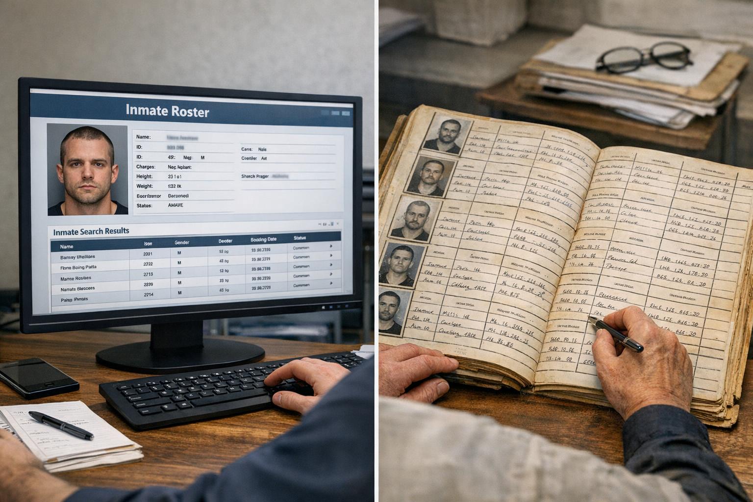 inmate roster comparison